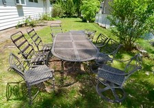 Patio furniture. cast for sale  Paramus