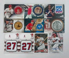 Lote de autógrafos e adesivos 2016-2023 Topps Angels Ohtani Trout Carew comprar usado  Enviando para Brazil