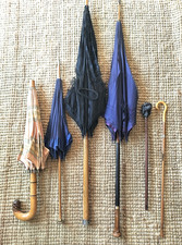 Lot anciennes ombrelles d'occasion  Bolbec