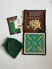 Travel scrabble deluxe for sale  NORTHAMPTON