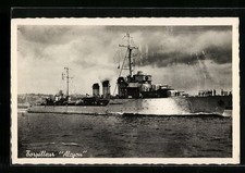 Old postcard torpedo d'occasion  Expédié en Belgium