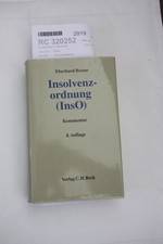 Braun insolvenzordnung komment gebraucht kaufen  Kiel
