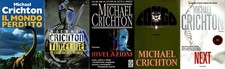 Libri michael crichton. usato  Cerea
