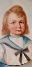 Pastel ancien portrait d'occasion  La Flèche