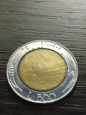 500 lire bimetalliche usato  Afragola