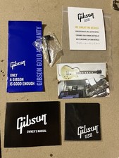 Estojo Gibson Les Paul doces manual garantia em branco e lista de verificação chave pano comprar usado  Enviando para Brazil
