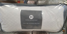 Travesseiro Hotel Collection suporte médio KING White Goose Down (1) MSRP $400 comprar usado  Enviando para Brazil