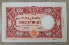 Banconota italiana 500 usato  Niscemi