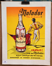 Affiche originale ancienne d'occasion  Marseille VII