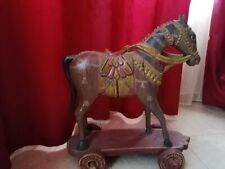 Cavallo dondolo vintage usato  Ton