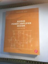 Audio Power Amplifier Design by Douglas Self (2013, Trade Paperback, Revised..., usado segunda mano  Embacar hacia Argentina