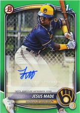 🔥 2025 Bowman - Paper Prospect Auto Jesus Made #BPA-JM Verde /99 🔥  comprar usado  Enviando para Brazil