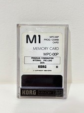 Cartão de memória KORG M1 MPC-00P Prog/ComBI com estojo do Japão comprar usado  Enviando para Brazil