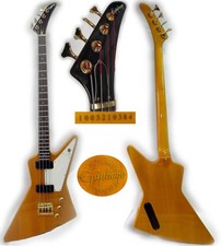 Baixo elétrico Epiphone Custom Shop Explorer limitado natural S/N1003210384 comprar usado Baixo elétrico Epiphone Custom Shop Explorer limitado natural S/N1003210384 comprar usado  Enviando para Brazil