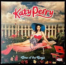 Capa de álbum autografada assinada por KATY PERRY UM DOS MENINOS + 2 LPs e inserções - PSA comprar usado  Enviando para Brazil