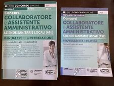 Libri concorso collaboratore usato  Italia