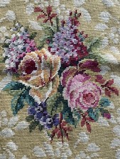Vintage handmade needlepoint for sale  Spanaway