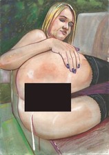  dessin érotiques Print nude erotic zeichnung, używany na sprzedaż  Wysyłka do Poland