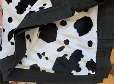 Cow print cover for sale  ST. NEOTS