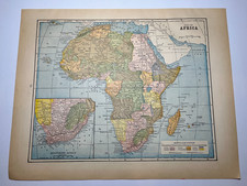 1898 africa map for sale  Loveland