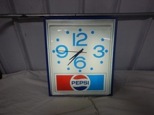 Pepsi cola clock for sale  Kimbolton