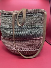 Vtg woven leather for sale  Fort Lauderdale