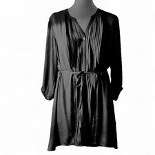 Shirt dress black for sale  Menomonie
