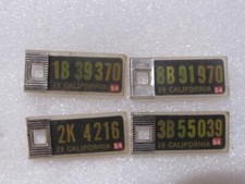 1954 dav tag for sale  Santa Rosa