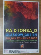 Radiohead glasgow 2008 for sale  PERTH