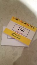 Large memo block for sale  BIRMINGHAM