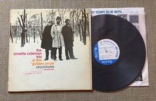 ORNETTE COLEMAN GOLDEN CIRCLE STOCKHOLM VOL.1 LP 1966 USA BLUE NOTE BLP4224 MONO comprar usado  Enviando para Brazil
