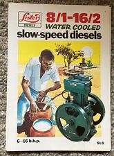 La176 lister diesel for sale  USA