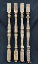 4 eixos/balaústres de madeira com desenhos espirais ornamentados 27 1/4" x 1 3/4" GA224 comprar usado  Enviando para Brazil