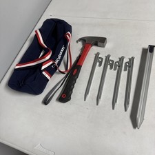 CoolCabanas Novo Kit de Grama Conjunto de Estaca de Barraca Bolsa de Martelo Abrigo de Praia Acessório comprar usado  Enviando para Brazil