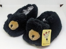 Chinelos de pele sintética tapete urso preto Bloom Brothers crianças jovens 11,5 idade 4-6 comprar usado  Enviando para Brazil