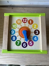 Wooden activity cube for sale  Kent