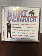 Burt Bacharach CD One Amazing Night comprar usado  Enviando para Brazil