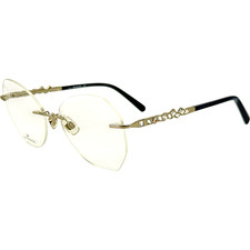 Armação de óculos feminina Swarovski SK5345 sem aro 016 paládio brilhante 54-15 comprar usado  Enviando para Brazil