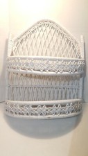 Vintage white wicker for sale  Hyattsville