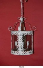 Lampadario lanterna ferro usato  Campagna