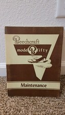 VG 1953 Beechcraft Model B Fifty Maintenance Book comprar usado  Enviando para Brazil