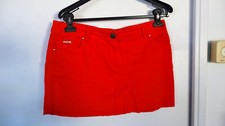 Jupe rouge coton d'occasion  Nice-