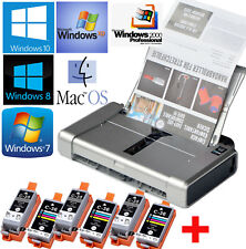 Small Handy Canon Printer Pixma IP100 For Win 2000 XP 7 8 10 +3 Farbsets comprar usado  Enviando para Brazil