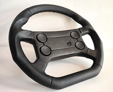 Volante OEM couro VW Golf Jetta Scirocco Mk1 Mk2 vermelho estilo GTI 77-88', usado comprar usado  Enviando para Brazil