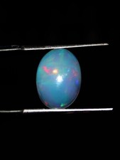 Pedra preciosa opala chamativa Welo opala etíope cabochão pedra natural 2,85 ct 14x10 mm comprar usado  Enviando para Brazil
