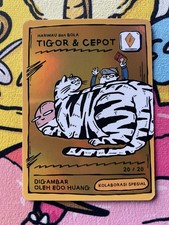 Conjunto Especial Pokkedo x Mantecore - Tigor & Cepot (Voltorb) 20/20 *Holográfico* comprar usado  Enviando para Brazil