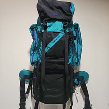 Mochila de caminhada vintage grande trilha de acampamento Catskills estrutura externa de alumínio comprar usado  Enviando para Brazil