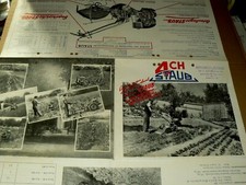Prospectus motoculteur staub d'occasion  Charolles