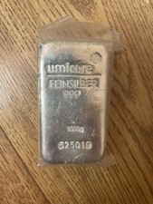 Silver bullion bar for sale  BARNSTAPLE