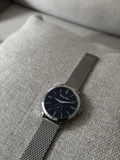 Men silver watch for sale  LEEDS